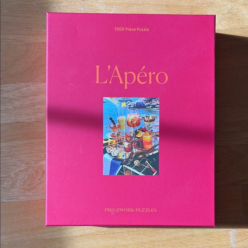 L'Apéro 1000 Piece Puzzle - Red